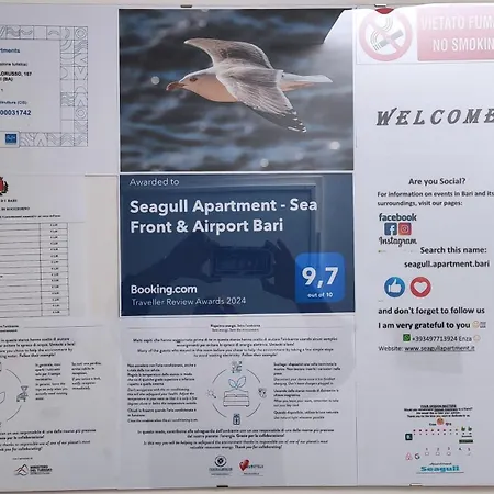 Apartament Seagull Sea & Airport Bari