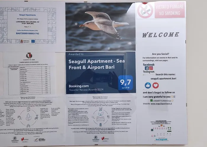 Apartment Seagull Sea & Airport Bari